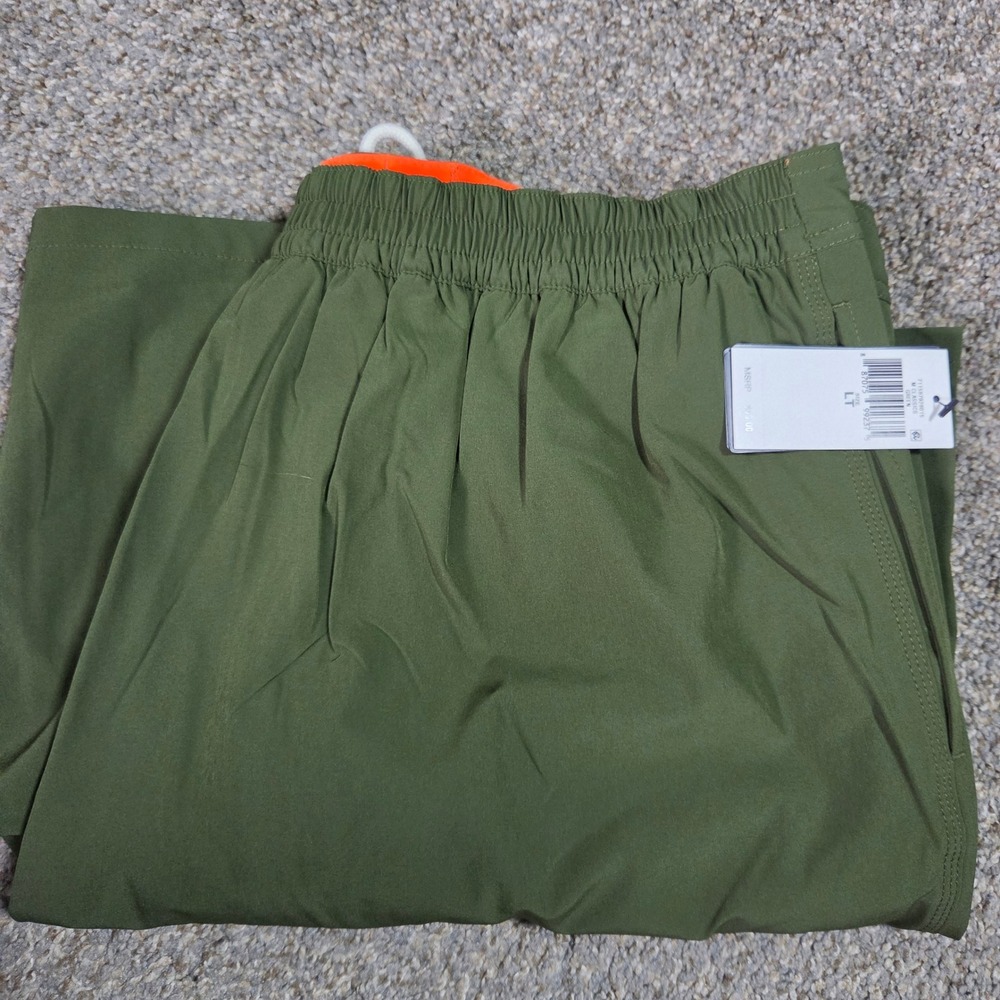Polo Ralph Lauren Mens‎ Olive Green Cargo Swim Trunks Size LT Large Tall